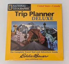 New Sealed National Geographic Trip Planner Deluxe, PC, CD-ROM Windows 95 / 98 picture
