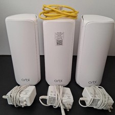 Netgear Orbi RBE773 770 Series BE11000 Tri-band Mesh Wi-Fi 7 System (3-pack) picture