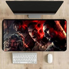 Zombies Desk Mats Black Ops Inspired Loading Screens Zombies Primis Mouse Pad picture
