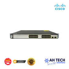 WS-C3750-24TS-E - Cisco Catalyst 3750 -24 - Ethernet 10/100 ports IN STOCK picture