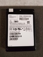 HPE SAMSUNG PM1643 920G SAS 12G 2.5 SSD ARFX0920S5xnFTRI P08722-001 P02435-001 picture