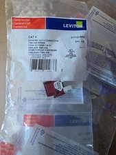 Leviton CAT 6 61110-RR6 Lot Of 12 Pcs picture