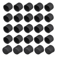 20pcs Silicone RCA Port Anti-Dust Stopper Cap Cover Black picture