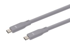 Monoprice USB4 Gen 2 Silicone Cable 6ft Gray picture
