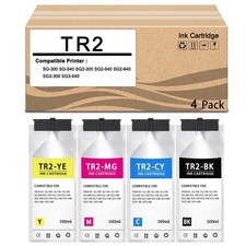 4 Pack TR2 Ink Cartridge for Roland TrueVIS TR2 SG-300 SG-540 SG2-300 SG2-540 picture