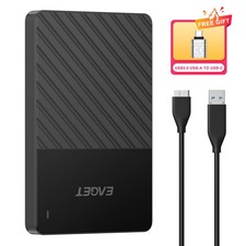 EAGET 500GB Portable External Hard Drive HDD USB 3.0 for PC, Mac, Laptop, Xbox picture