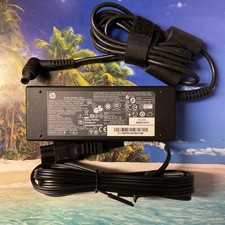 LOT OF 5 GENUINE HP  85W  TPC- LA56  7.4mm  19.5V  4.36A  AC  ADAPTER 7.4MM TIP picture