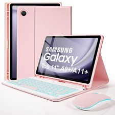 Backlit Keyboard Case with Mouse for Galaxy Tab 11 inch A11 Plus & A9 picture