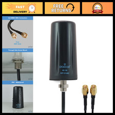 4G 5G Low Profile Panel Mount Antenna - 2x2 MIMO, High Gain Signal Booster picture