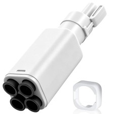 YIBEICO Upgrade ABS 4-in-1 PTFE Adapter Replacement for Bambu Lab A1/A1mini picture