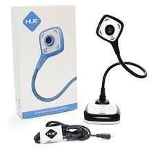 HUE HD Pro USB Document and Video Conferencing Camera in Black, Lightly Used  picture