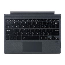 Zoof Wireless Bluetooth Keyboard for Surface Pro 3/4/5/6/7/7+ Charcoal Touchpad picture