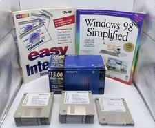 Vintage Microsoft Word 6.0 Access 2.0 3.5 Floppy Disks Sony Retro PC Bundle picture