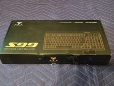 🔥🔥AULA S99-Key Tri-Mode Creamy RGB Gaming Keyboard, Backlit, Numpad🔥🔥Pink😍 picture