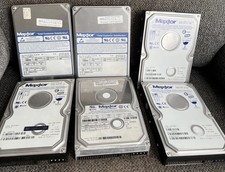 6 Maxtor Hard Drives 80-300 GB Include Diamond Max Various Models picture