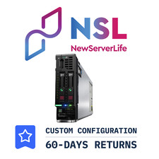HP BL460c G10 Blade 2x Gold 6136 3.0GHz =24 Cores 64GB P204i-B 2x 20GB picture