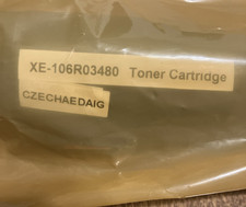 XE-106R03480 Black Toner Printer Ink Cartridge, NEW-SEALED (1121) picture