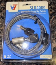 V7 Portable Security Cable with Key Lock 6.5ft (SLK4000) picture
