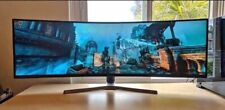 SAMSUNG 49-Inch CHG90 144Hz Curved Gaming Monitor (LC49HG90DMNXZA) – Super Ultra picture