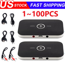 Bluetooth Transmitter & Receiver Wireless Adapter For Home stereos/speakers Lot picture