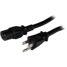 StarTech 8ft Heavy Duty 14AWG Computer Power Cord 5-15P to C15 PXT515C158 picture