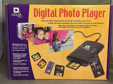 Lexar Media Digital Photo Player Vintage ~ New Open Box picture