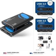 4K@30Hz HDMI Video Capture Card USB 3.0, Loop-Out, UVC UAC 48 KHz PCM picture
