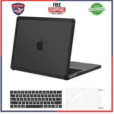 MOSISO Case for MacBook Pro 13 Inch M2 M1 A2338 A2289 A2159 A1989 A1706 Black picture