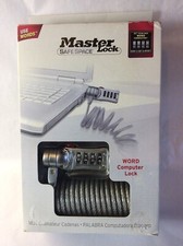 Master Lock Safe Space Computer PC, Laptop Monitor, Projector, NETBOOK Word picture