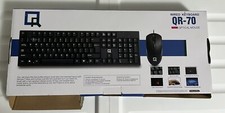 QR-70 USB Wired Keyboard & Optical Mouse Only NEW Opened Box picture