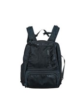 eBags Professional Slim Laptop Backpack Black Orange Nylon Travel Bag Pockets picture