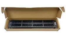 Hubbell HP648 Patch Panel, Category 6, Universal, Black, 48-port CAT6 48P Patch picture
