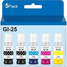 Compatible GI-25 Ink Bottles Refill Set Replacement for Canon GI 25 GI25 Ink picture