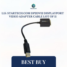 L15: StarTech.com DP2DV12 DisplayPort Video Adapter Cable lot of 11 picture