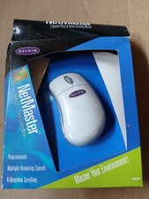 Belkin F8E204 NetMaster 2-Button PS/2 & Serial Scrolling Mouse Gold Series picture