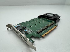Dell DPWC400 Quad M.2 PCIe Solid State Drive Adapter Card DP/N 080G5N No Cover picture