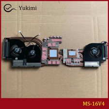 MS-16V4 FOR MSI GS66 GTX3060 CPU Graphics Heatsink Cooler Cooling Fan picture