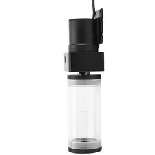 Acrylic Computer DIY Water Cooling Cylinder Reservoir 19W Pump G1/4 110mm picture