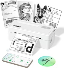 Bluetooth Thermal Shipping Label Printer, Wireless 4x6 Printer White picture