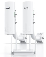 UeeVii CPE450 Wireless Bridge and WR3000K WiFi Router Kit, 5.8G 3KM White picture
