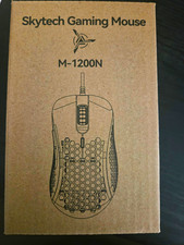 Skytech M-1200N Wired Optical Gaming Mouse 1200 DPI 3-Button Scroll Brown picture