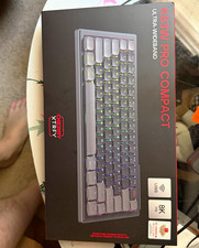 CHERRY XTRFY K63W Pro Compact UWB Wireless Mechanical RGB Keyboard Black picture
