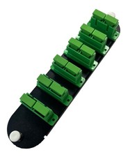 SC/APC Duplex Fiber Connector Panel (6 PACK) picture