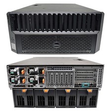 PowerEdge VRTX 4x 1600W PSU 4x Fan Modules 2x Perc8 2x CMC 034V0R 25x SFF 5U Rack picture