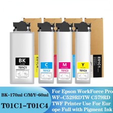 T01C1 -T01C4 T01C Ink Pack For Epson WorkForce Pro WF-C529RDTW C579RDTWF Printer picture