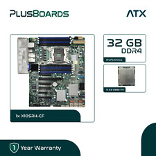Supermicro Motherboard X10SRH-CF LGA2011-3 C612 E5-2686 V4 18 Core CPU 32GB DDR4 picture