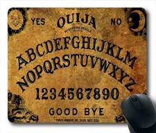 Non-Slip Rubber Mousepad Ouija Board Mouse Pad Retro Ouija Board Mouse Pad 18... picture