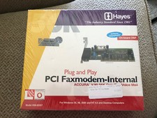 NEW Hayes Accura V.90 PCI Fax Modem Card H08-03357-B SEALED picture