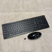 Sony VAIO VGP-WKB15 Keyboard VGP-WMS21 Mouse VGP-WR7 USB Receiver Set picture