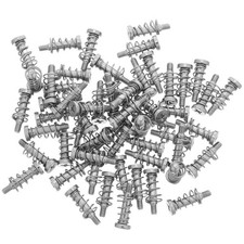 100Pcs Carbon Steel Backplate Spring Screws for Pc Radiator Fan and Case Cooling picture